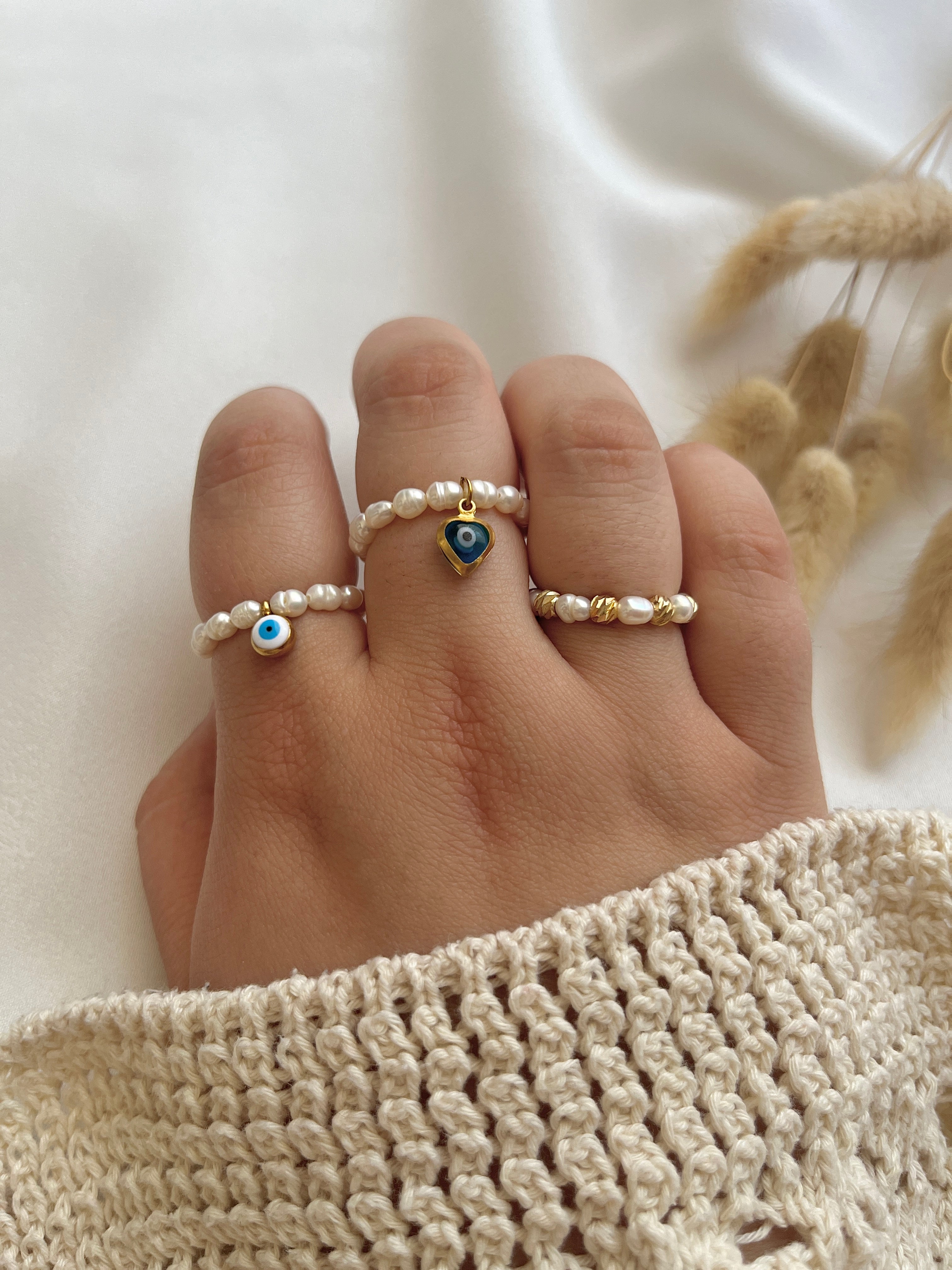 Perlen Ringe